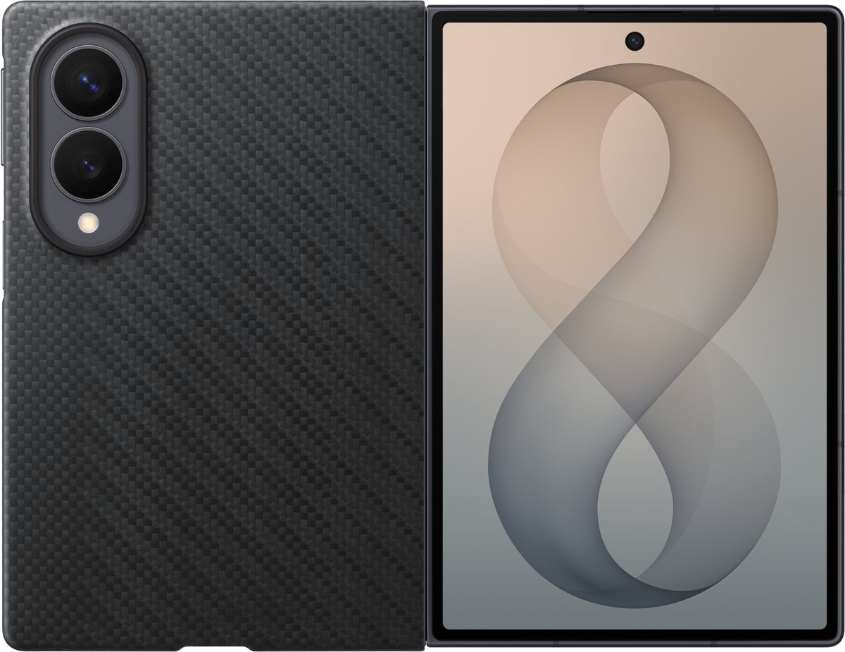 Funda para Samsung Galaxy Z Fold8 F971, Carbon Magnet Case, Negra EF-KF971SBEGWW
