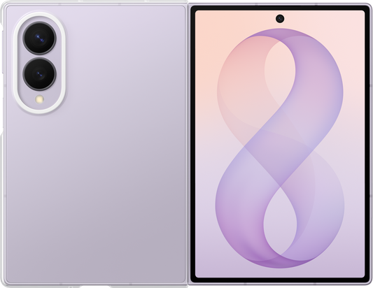 Funda para Samsung Galaxy Z Fold8 F971, Funda Transparente, Transparente EF-QF971CTEGWW