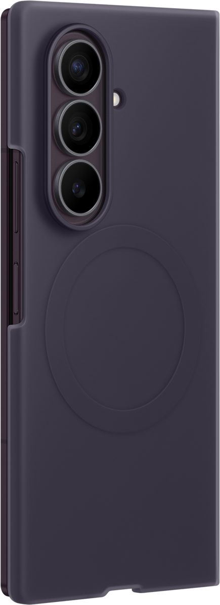 Funda para Samsung Galaxy Z Fold8 Ultra F976, Funda de Silicona con Imán, Violeta EF-EF976CVEGWW