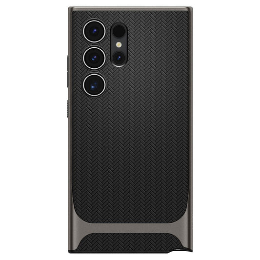 Funda para Samsung Galaxy S24 Ultra S928, Spigen, Neo Hybrid, Gris ACS07305