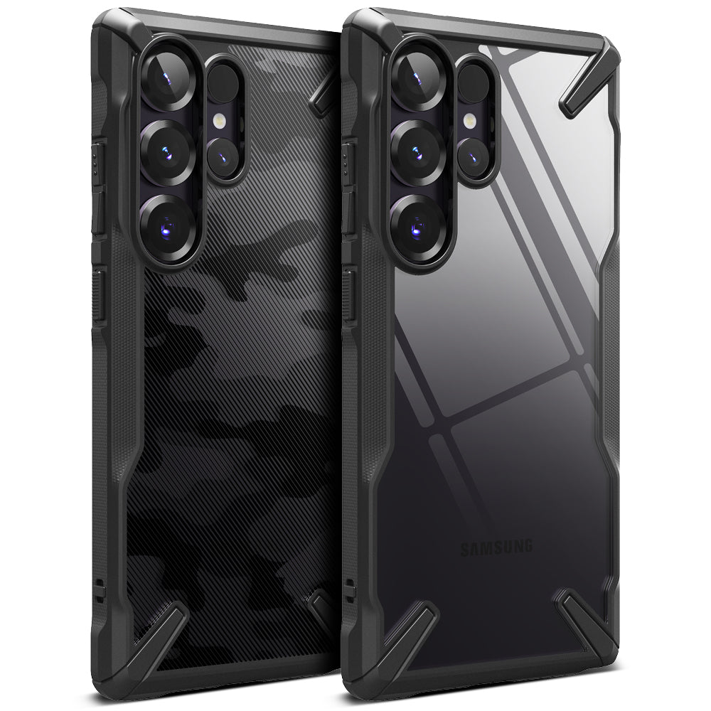 Funda para Samsung Galaxy S25 Ultra S938, Ringke, Fusion X, Negra