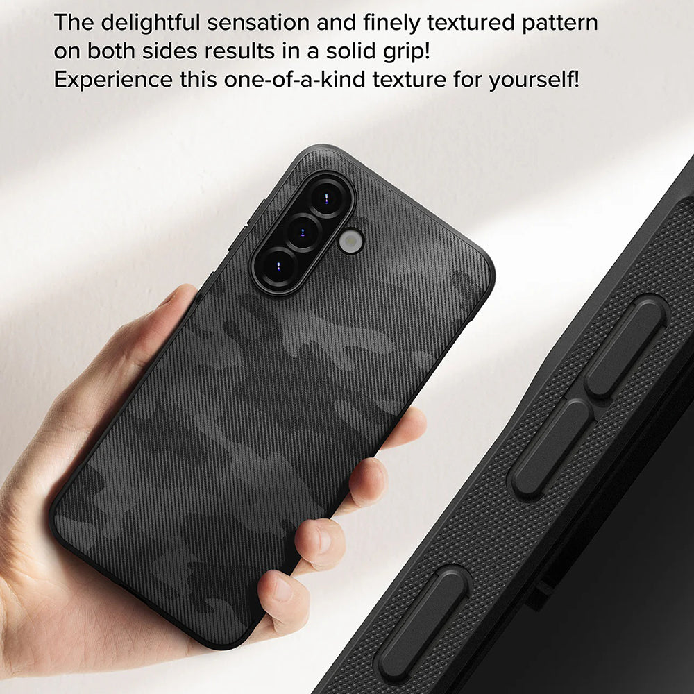 Funda para Samsung Galaxy A56 A566 / A36 A366, Ringke, Onyx Camo, Negra