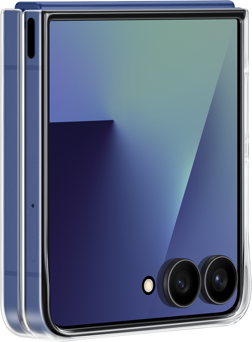 Funda para Samsung Galaxy Z Flip7 F766, Clear Case, Transparente EF-AF766CTEGWW