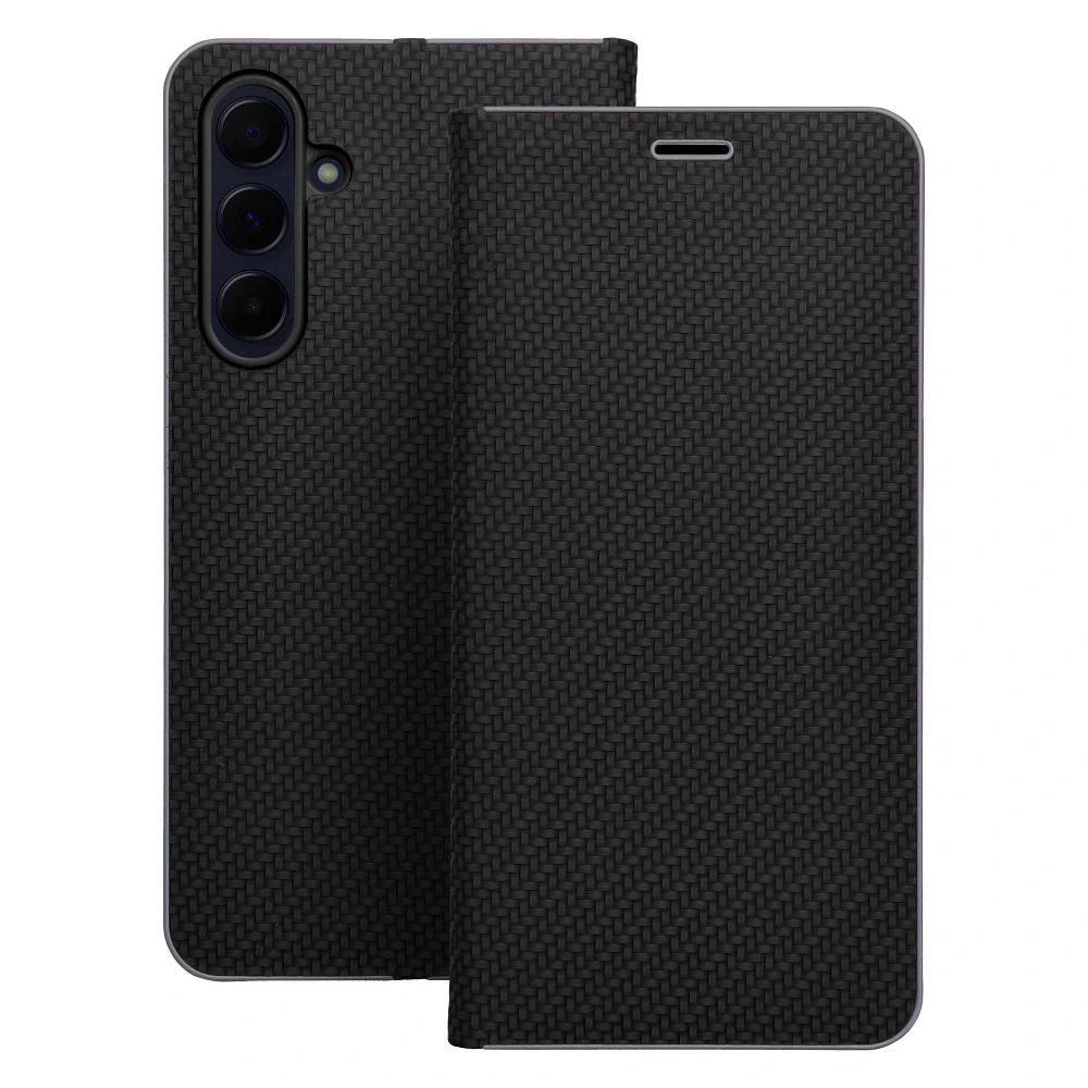 Funda para Samsung Galaxy A36 A366, OEM, Luna Carbon, Negra