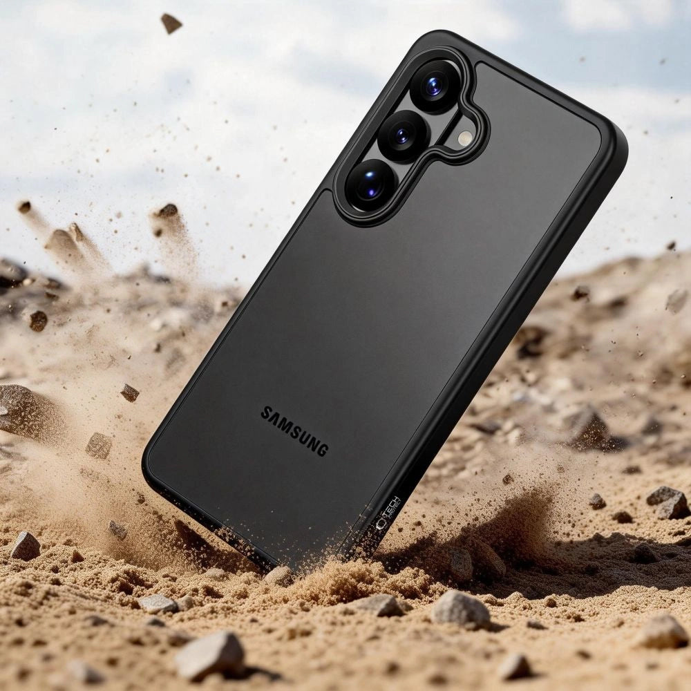 Funda para Samsung Galaxy A57 5G, Tech-Protect, Magmat, Negra Mate