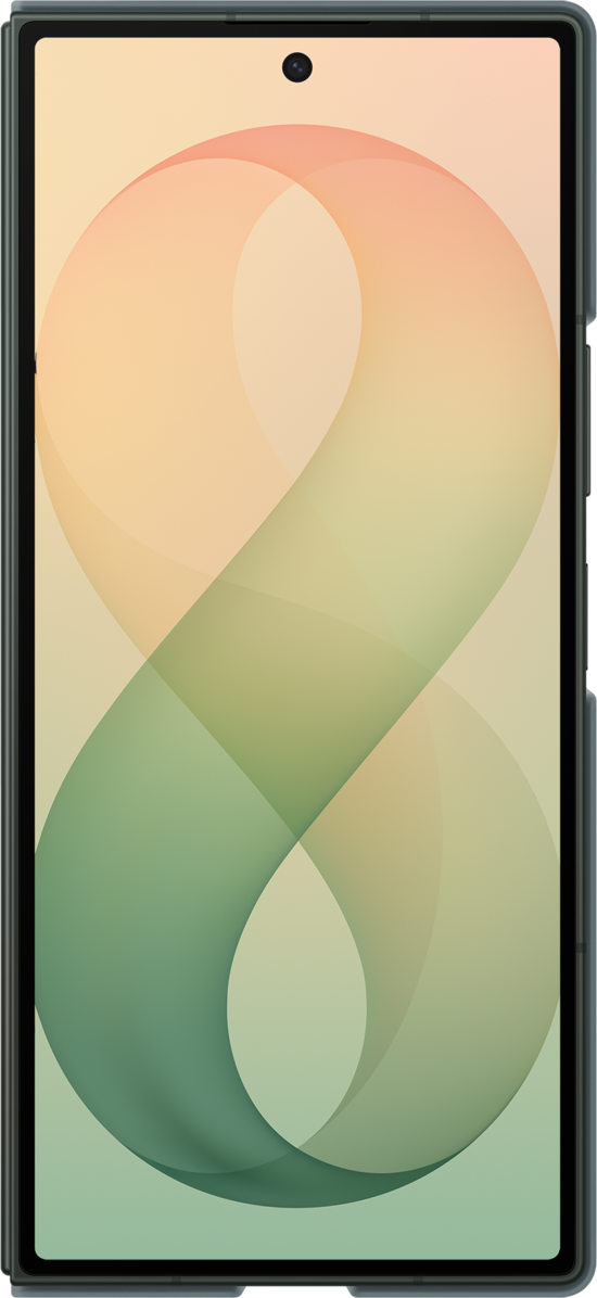 Funda para Samsung Galaxy Z Fold8 Ultra F976, Funda de Silicona con Imán, Verde EF-EF976CGEGWW