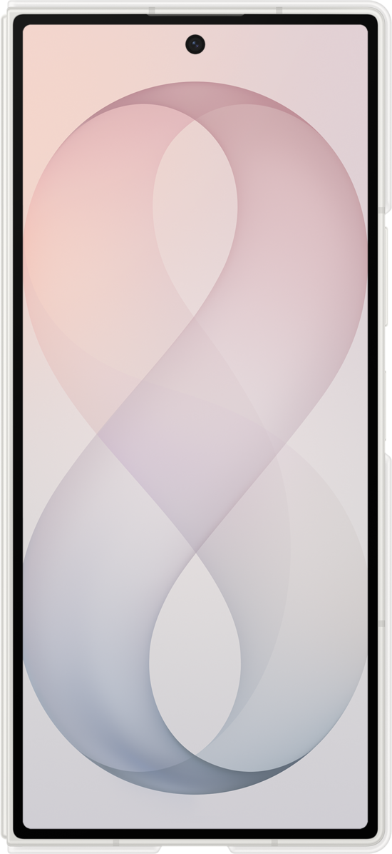 Funda para Samsung Galaxy Z Fold8 Ultra F976, Funda de Silicona con Imán, Blanca EF-EF976CWEGWW