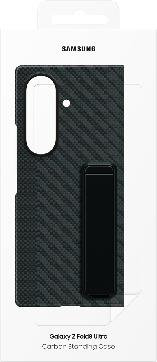Funda para Samsung Galaxy Z Fold8 Ultra F976, Carbon Standing, Negra EF-XF976SBEGWW