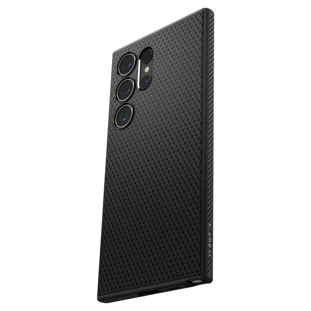 Funda para Samsung Galaxy S24 Ultra S928, Spigen, Liquid Air, Negra ACS07287