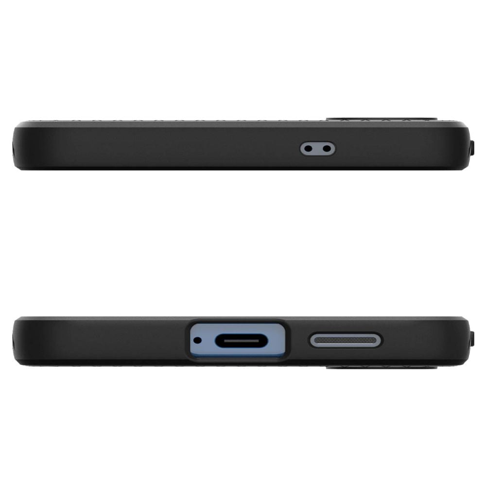 Funda para Samsung Galaxy S25+ S936, Spigen, Liquid Air, Negra ACS08979
