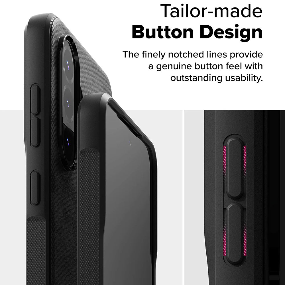 Funda para Samsung Galaxy A56 A566 / A36 A366, Ringke, Onyx Camo, Negra