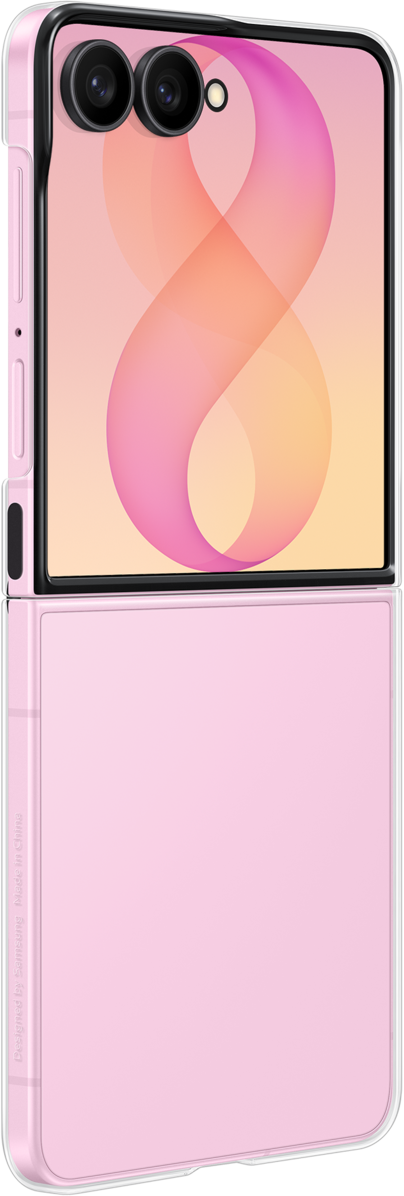 Funda para Samsung Galaxy Z Flip8 F776, Funda Transparente, Transparente EF-QF776CTEGWW
