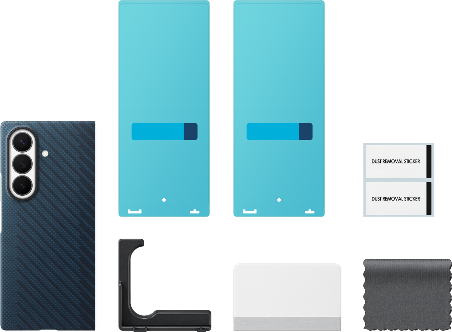 Funda para Samsung Galaxy Z Fold8 Ultra F976, Carbon Magnet Case, Azul Marino EF-KF976SNEGWW