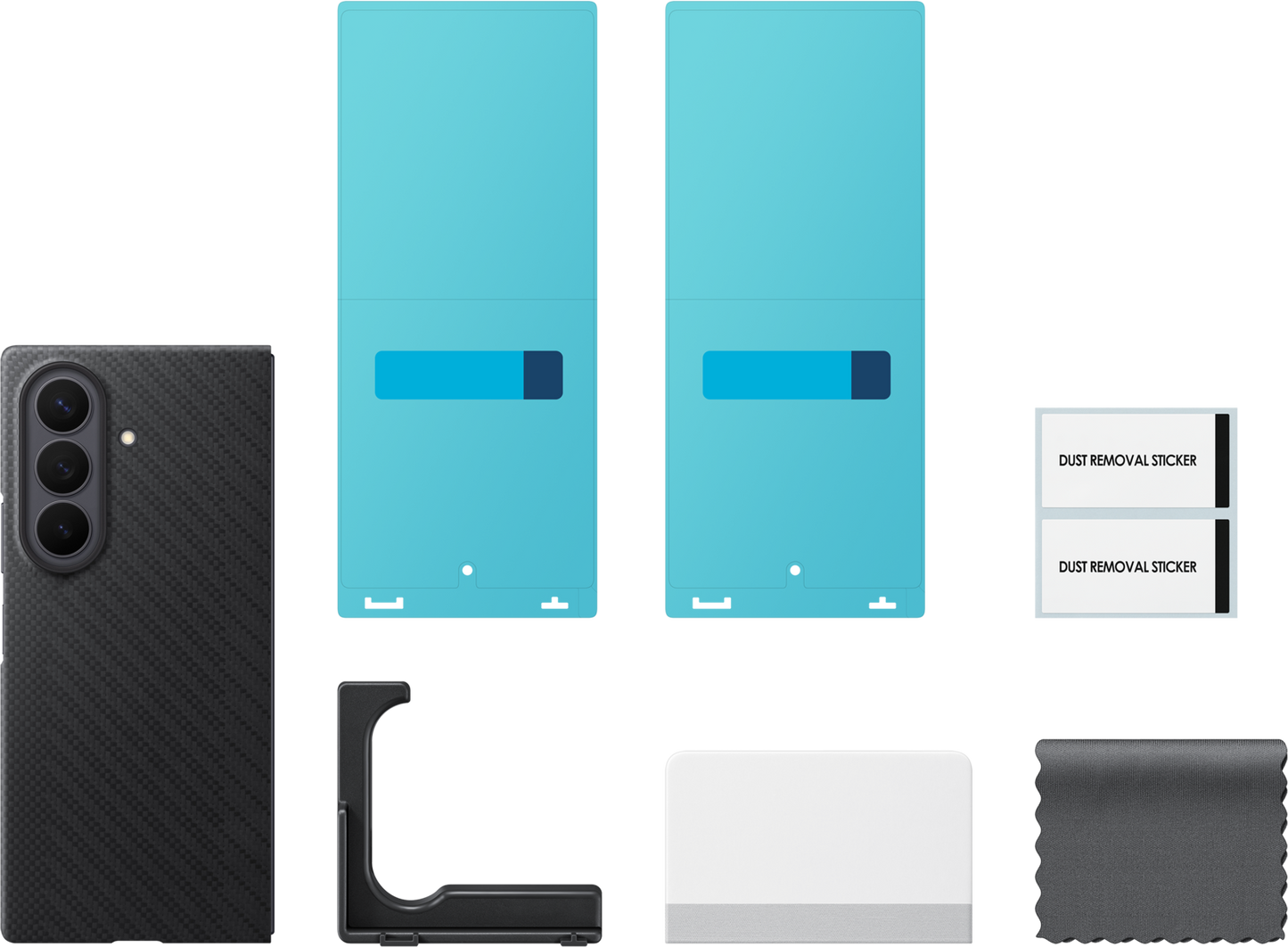 Funda para Samsung Galaxy Z Fold8 Ultra F976, Carbon Magnet Case, Negra EF-KF976SBEGWW