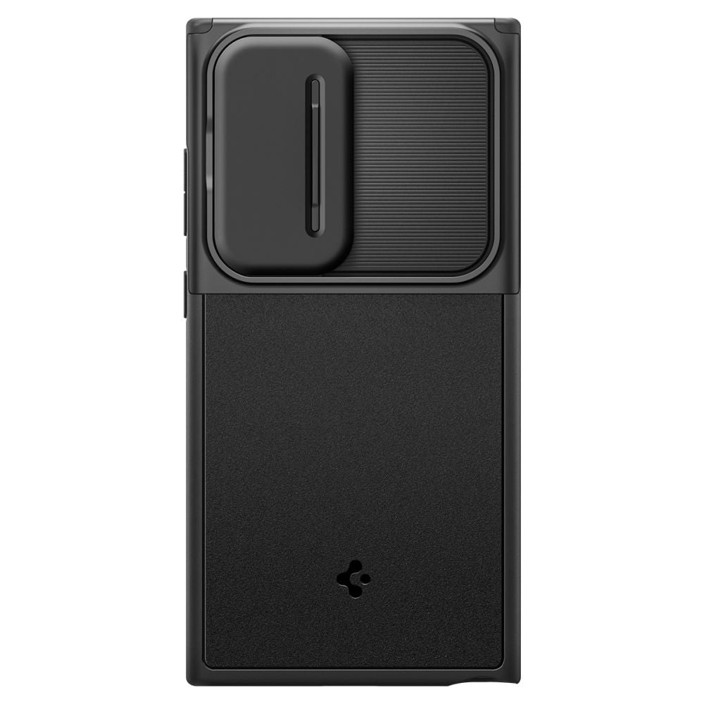 Funda para Samsung Galaxy S24 Ultra S928, Spigen, OPTIK ARMOR, Negra ACS07313