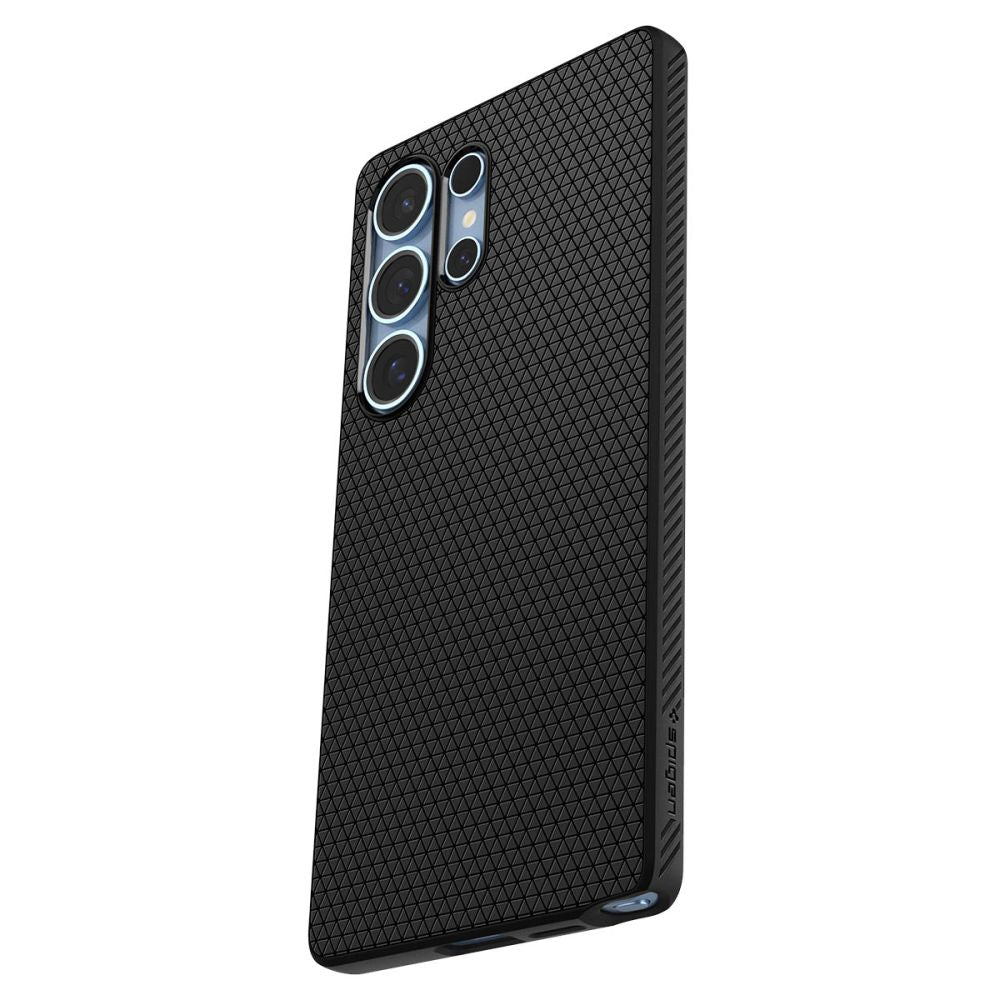 Funda para Samsung Galaxy S25 Ultra S938, Spigen, Liquid Air, Negra ACS08953