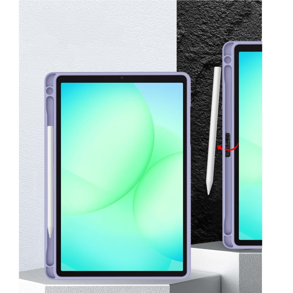 Funda para Samsung Galaxy Tab A11 / Tab A9, Tech-Protect, SC PEN Hybrid, Violeta