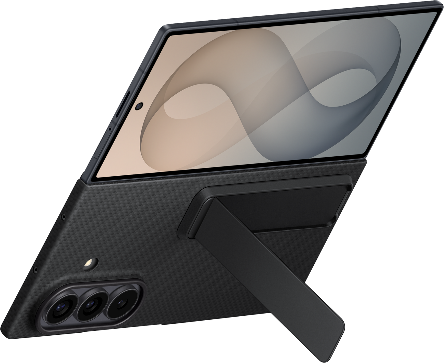 Funda para Samsung Galaxy Z Fold8 Ultra F976, Carbon Standing, Negra EF-XF976SBEGWW
