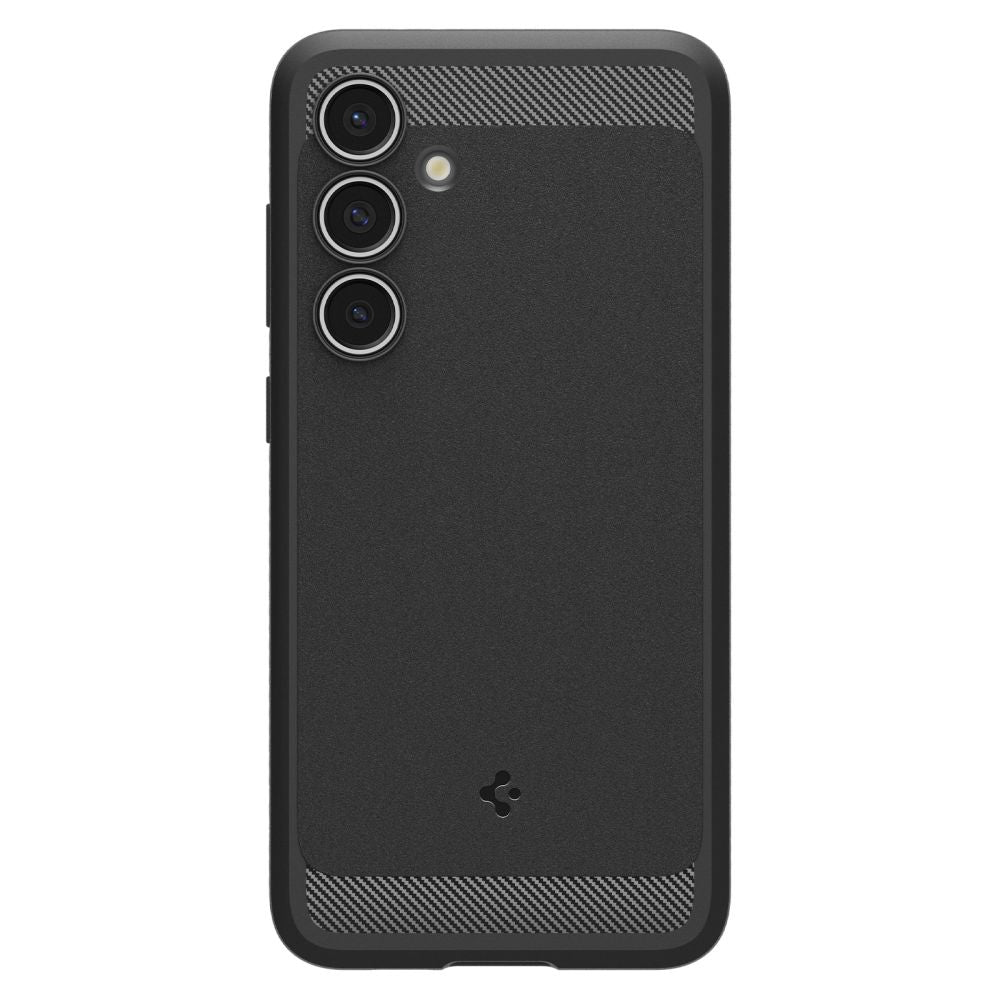 Funda para Samsung Galaxy S24 FE S721, Spigen, Rugged Armor, Negra ACS08578