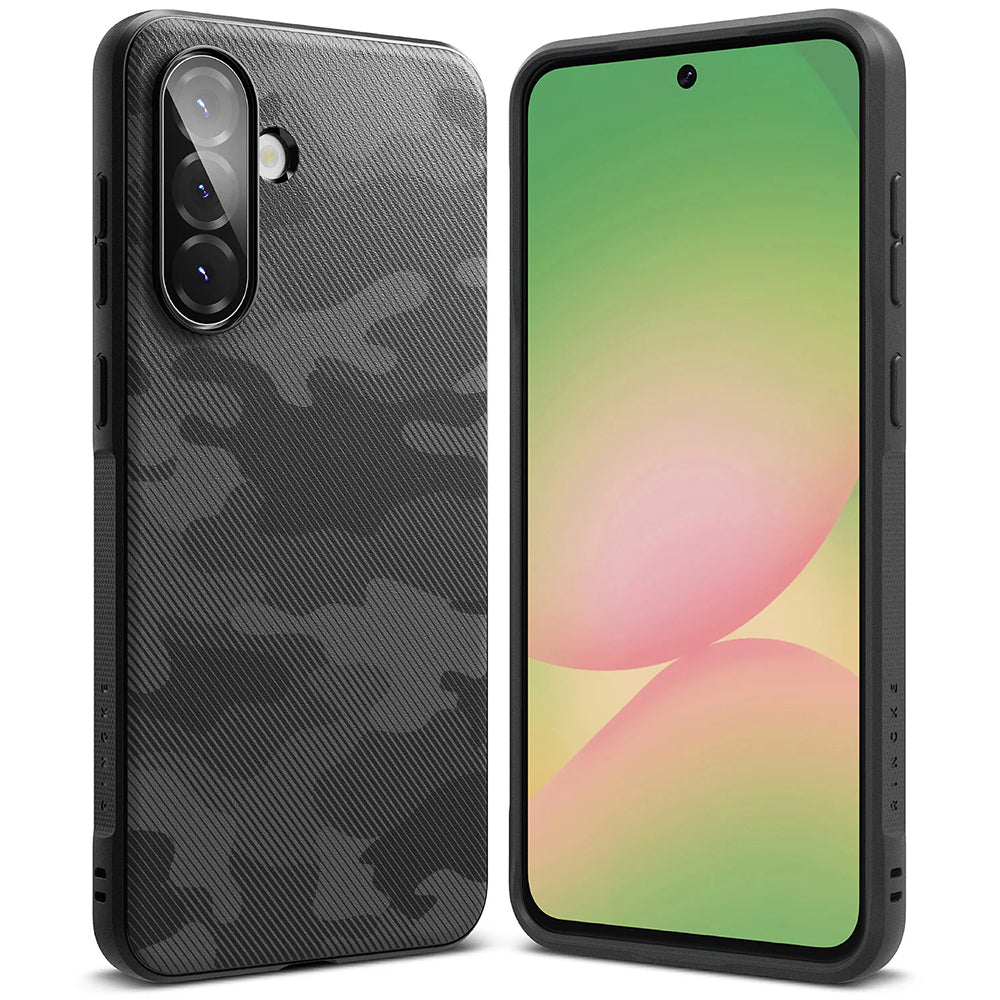 Funda para Samsung Galaxy A56 A566 / A36 A366, Ringke, Onyx Camo, Negra