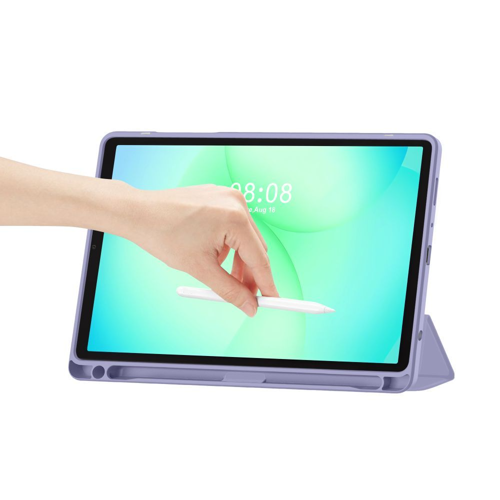 Funda para Samsung Galaxy Tab A11 / Tab A9, Tech-Protect, SC PEN Hybrid, Violeta