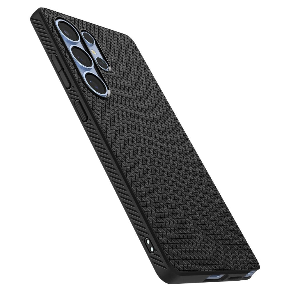 Funda para Samsung Galaxy S25 Ultra S938, Spigen, Liquid Air, Negra ACS08953
