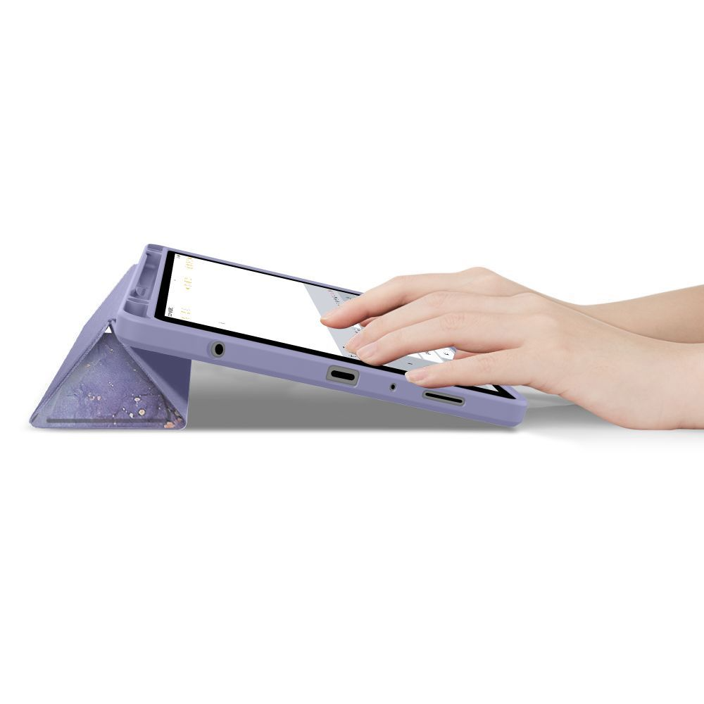Funda para Samsung Galaxy Tab A11+ / Tab A9+, Tech-Protect, SC PEN Hybrid, Violeta