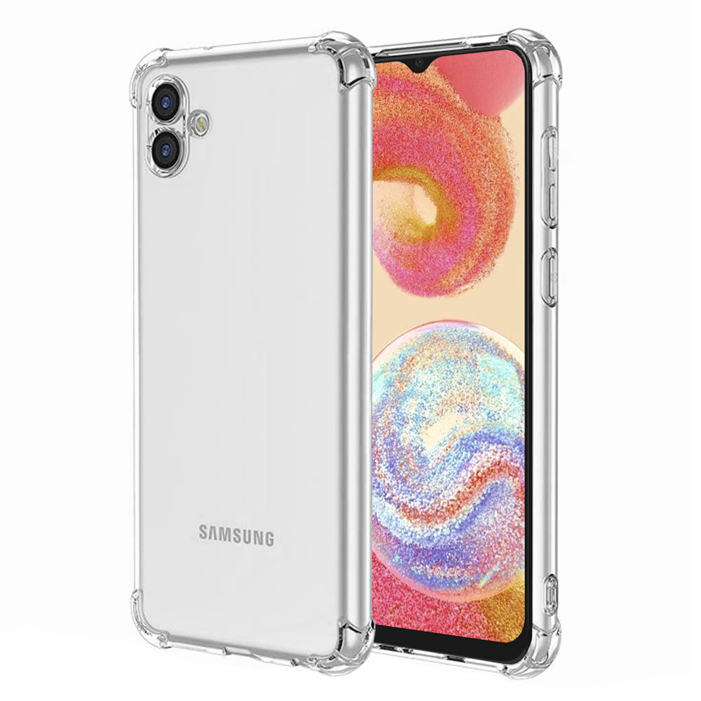 Funda para Samsung Galaxy A04e A042 / M04 M045, Techsuit, Transparente a prueba de golpes