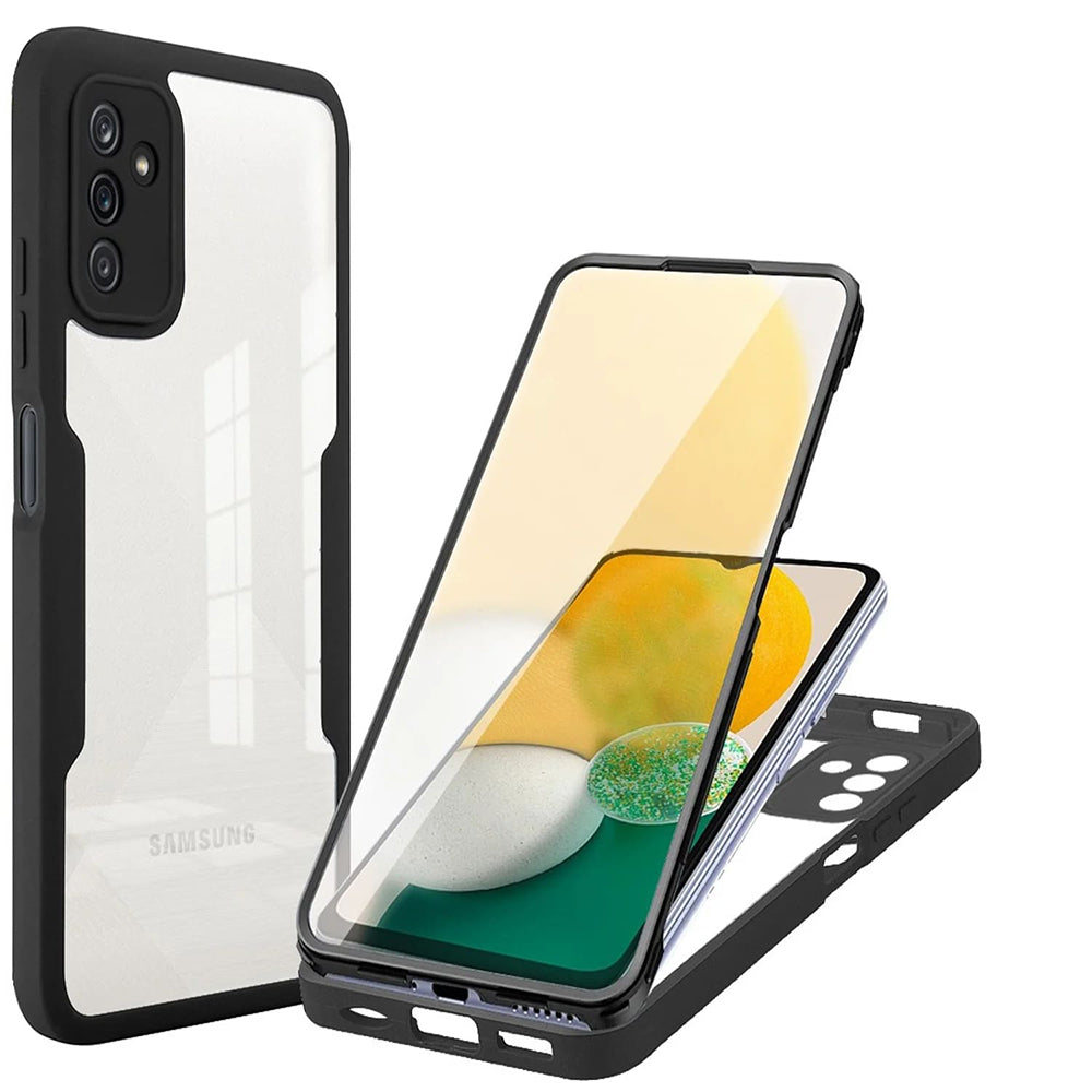 Funda para Samsung Galaxy A04s A047 / A13 5G A136, Techsuit, ColorVerse 360, Negra