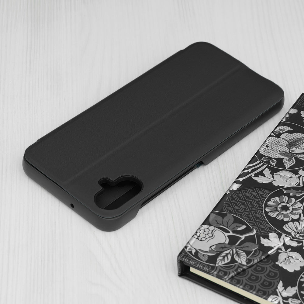 Funda para Samsung Galaxy A05 A055, Techsuit, eFold, Negra