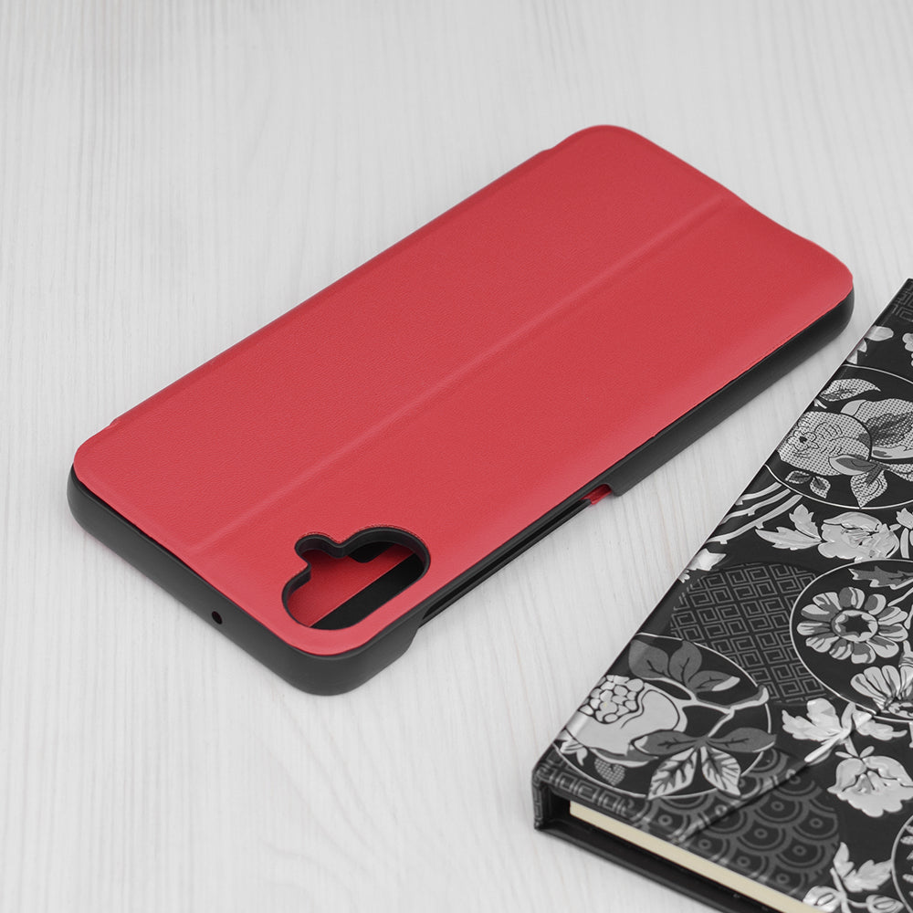 Funda para Samsung Galaxy A05 A055, Techsuit, eFold, Roja