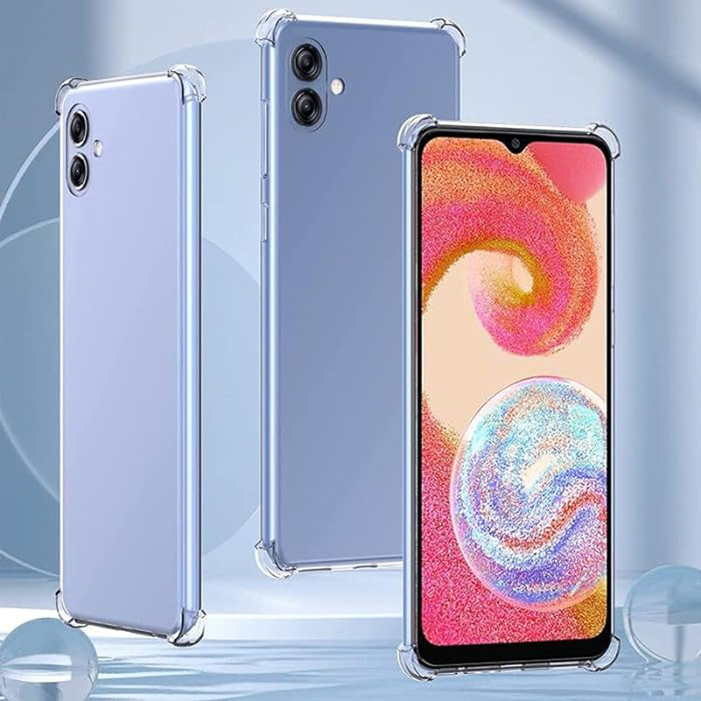 Funda para Samsung Galaxy A05 A055, Techsuit, Antigolpes Transparente, Transparente