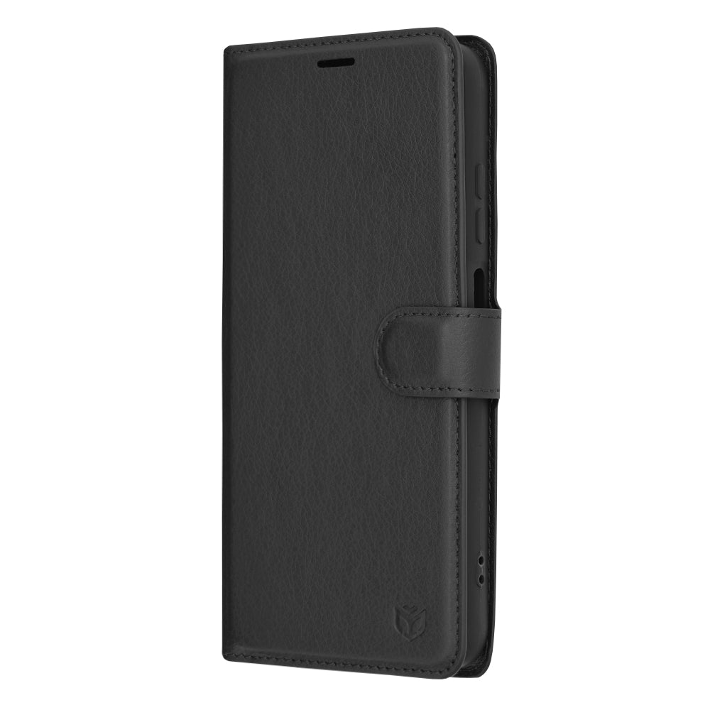 Funda para Samsung Galaxy A05s A057, Techsuit, Leather Folio, Negra