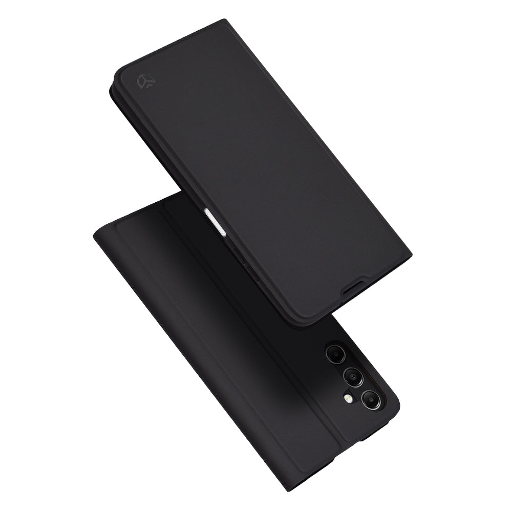 Funda para Samsung Galaxy A05s A057, Techsuit, Magskin Book, Negra