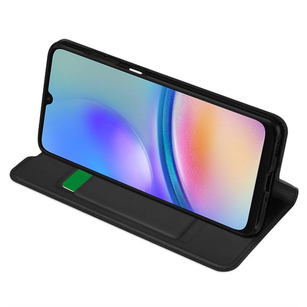 Funda para Samsung Galaxy A05s A057, Techsuit, Magskin Book, Negra