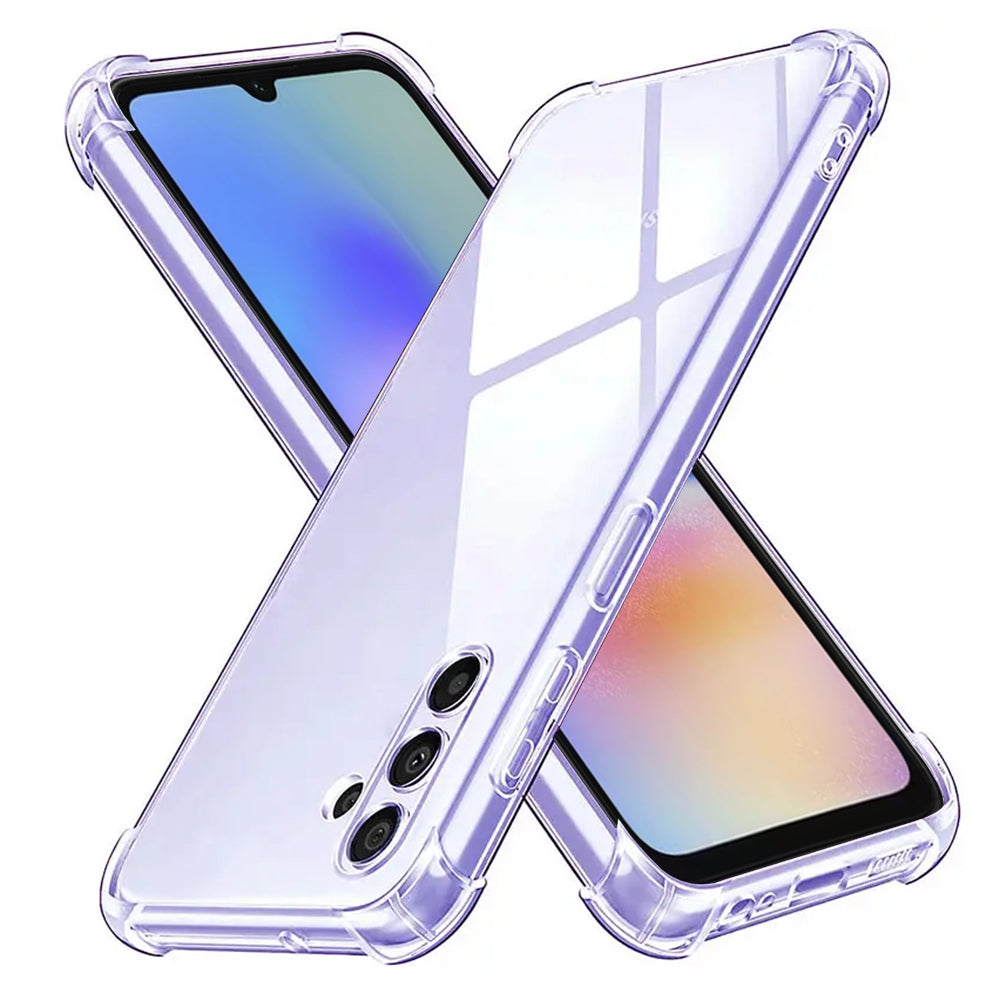 Funda para Samsung Galaxy A05s A057, Techsuit, Antigolpes Transparente, Transparente