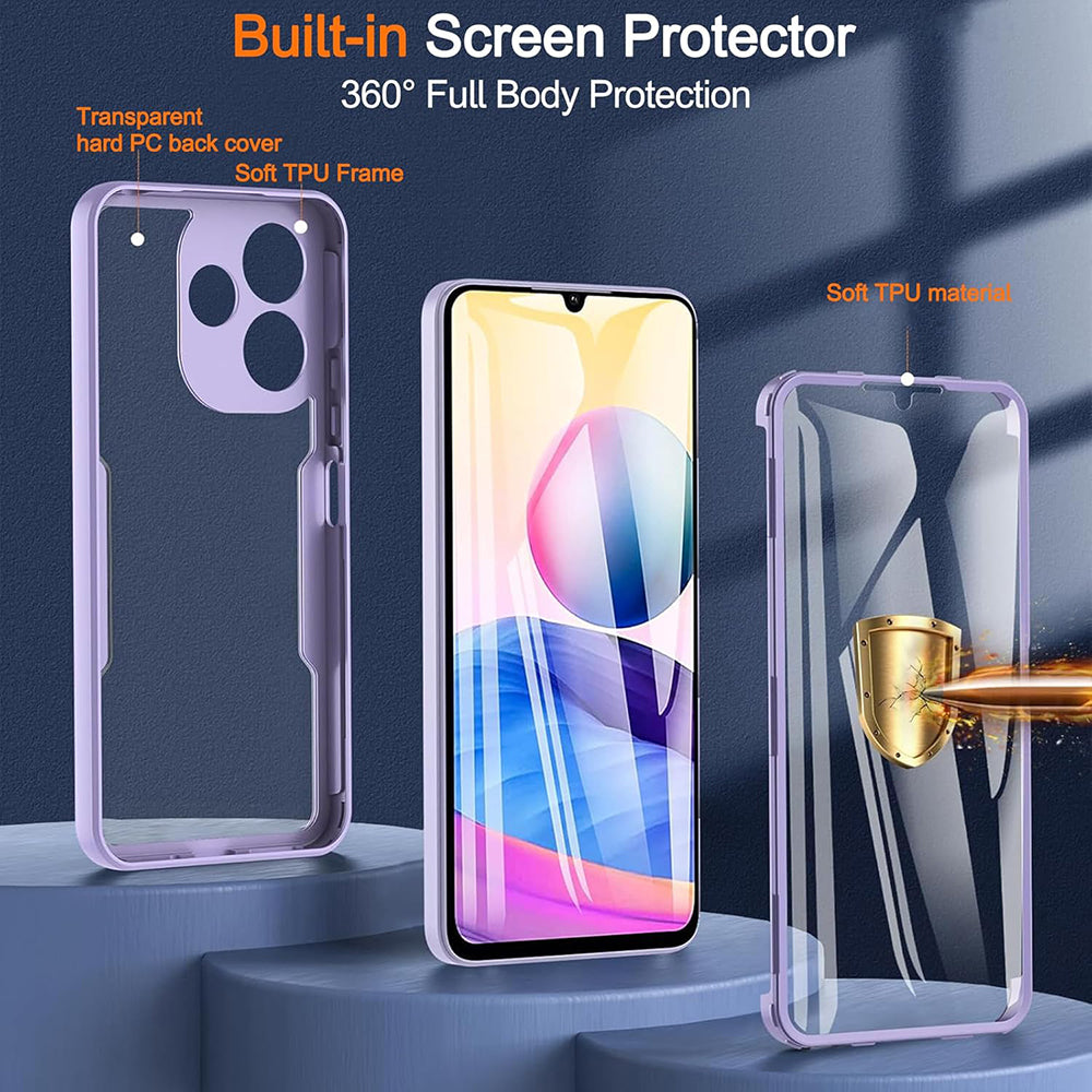 Funda para Samsung Galaxy A06 A065, Techsuit, ColorVerse 360, Negra