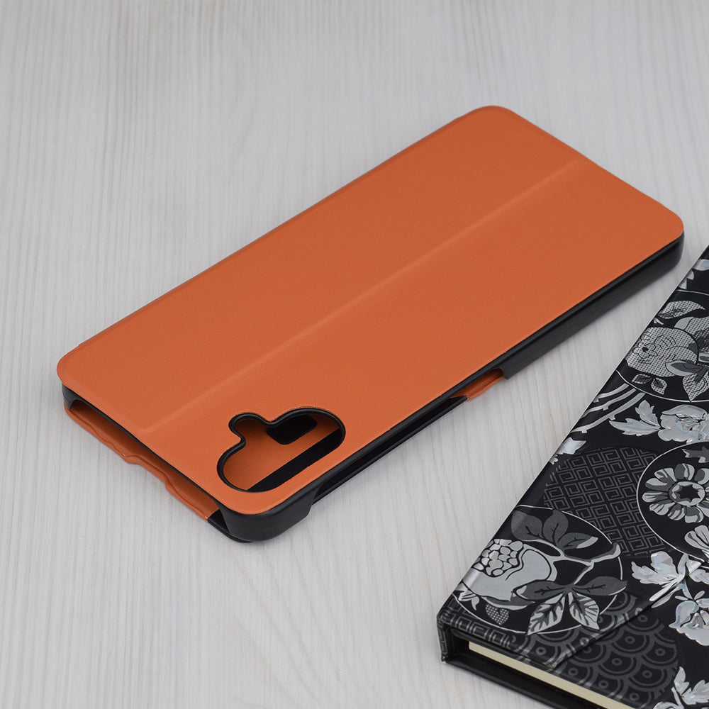 Funda para Samsung Galaxy A06 A065, Techsuit, eFold, Naranja