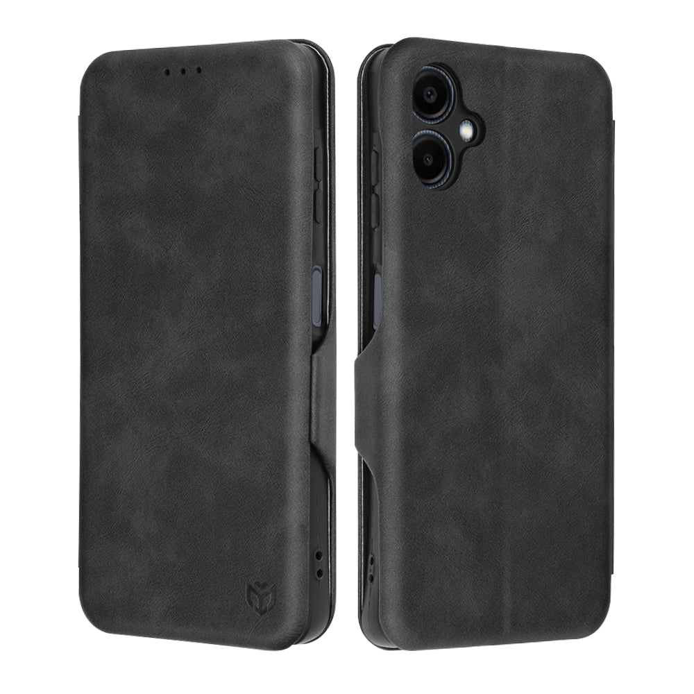 Funda para Samsung Galaxy A06 A065, Techsuit, Safe Wallet Plus, Negra