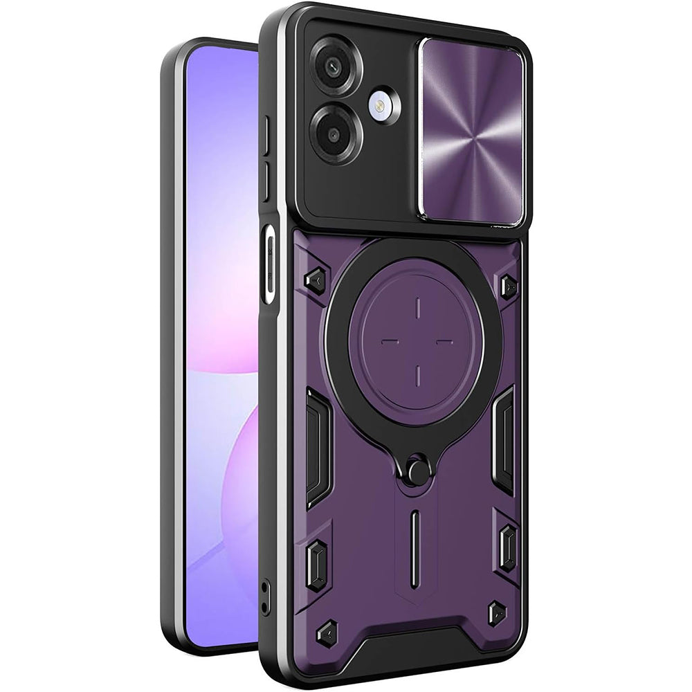 Funda para Samsung Galaxy A07 4G A075, Techsuit, CamGuard Pro, Morado