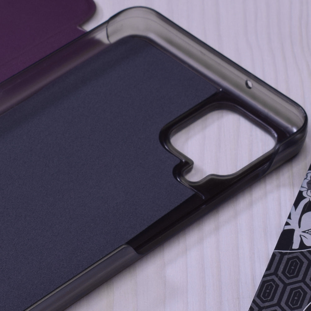 Funda para Samsung Galaxy A12 Nacho A127 / A12 A125, Techsuit, eFold, Morado