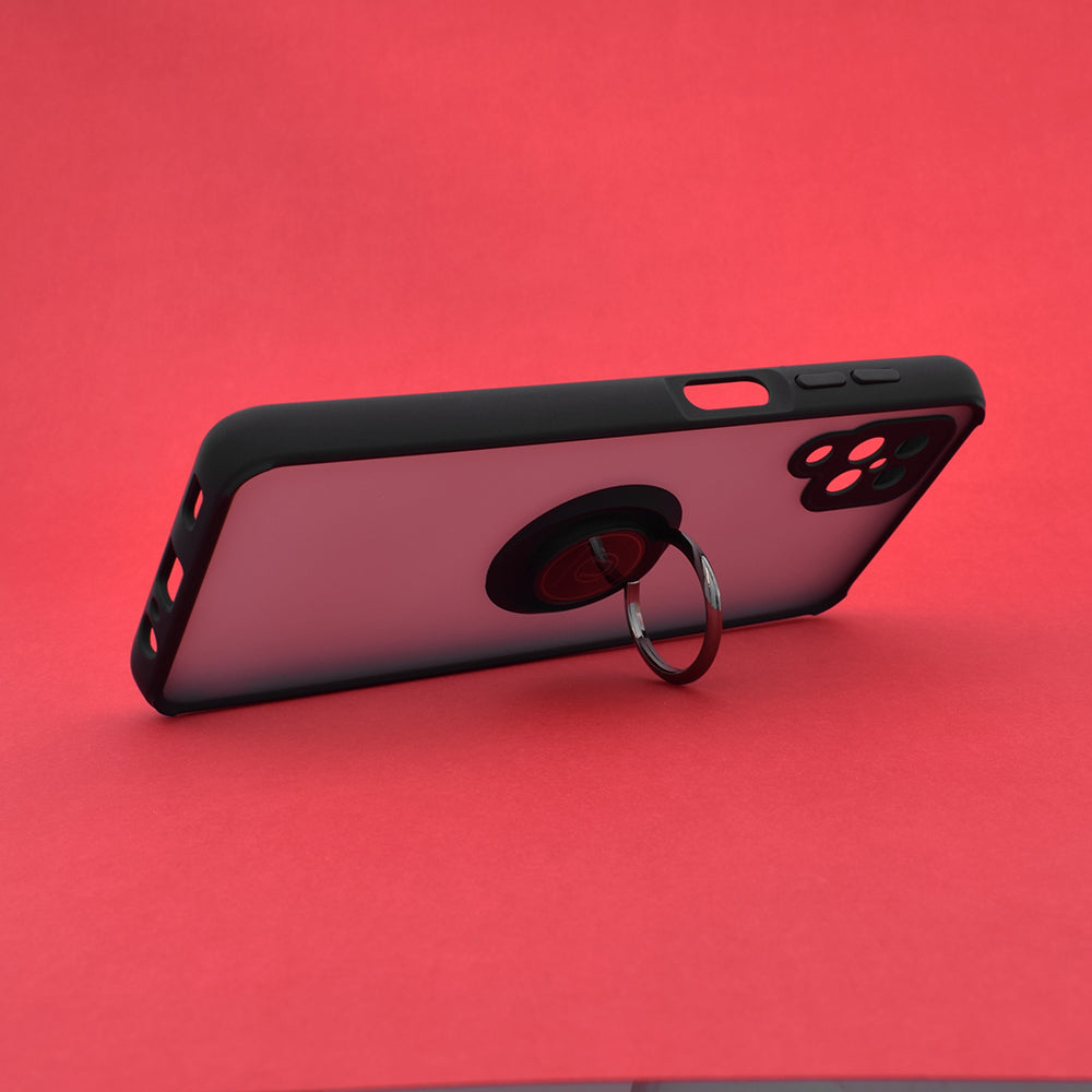 Funda para Samsung Galaxy A12 Nacho A127 / A12 A125, Techsuit, Glinth, Negra