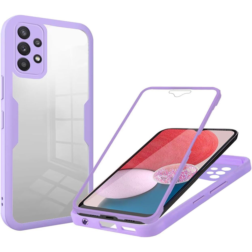 Funda para Samsung Galaxy A13 A135, Techsuit, ColorVerse 360, Morado