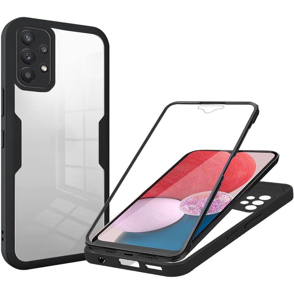 Funda para Samsung Galaxy A13 A135, Techsuit, ColorVerse 360, Negra