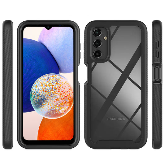 Funda para Samsung Galaxy A14 A145 / A14 5G A146, Techsuit, Defense360 Pro, Negra