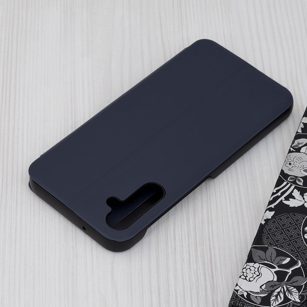 Funda para Samsung Galaxy A14 A145 / A14 5G A146, Techsuit, eFold, Azul Oscuro