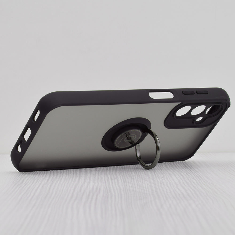 Funda para Samsung Galaxy A14 A145 / A14 5G A146, Techsuit, Glinth, Negra