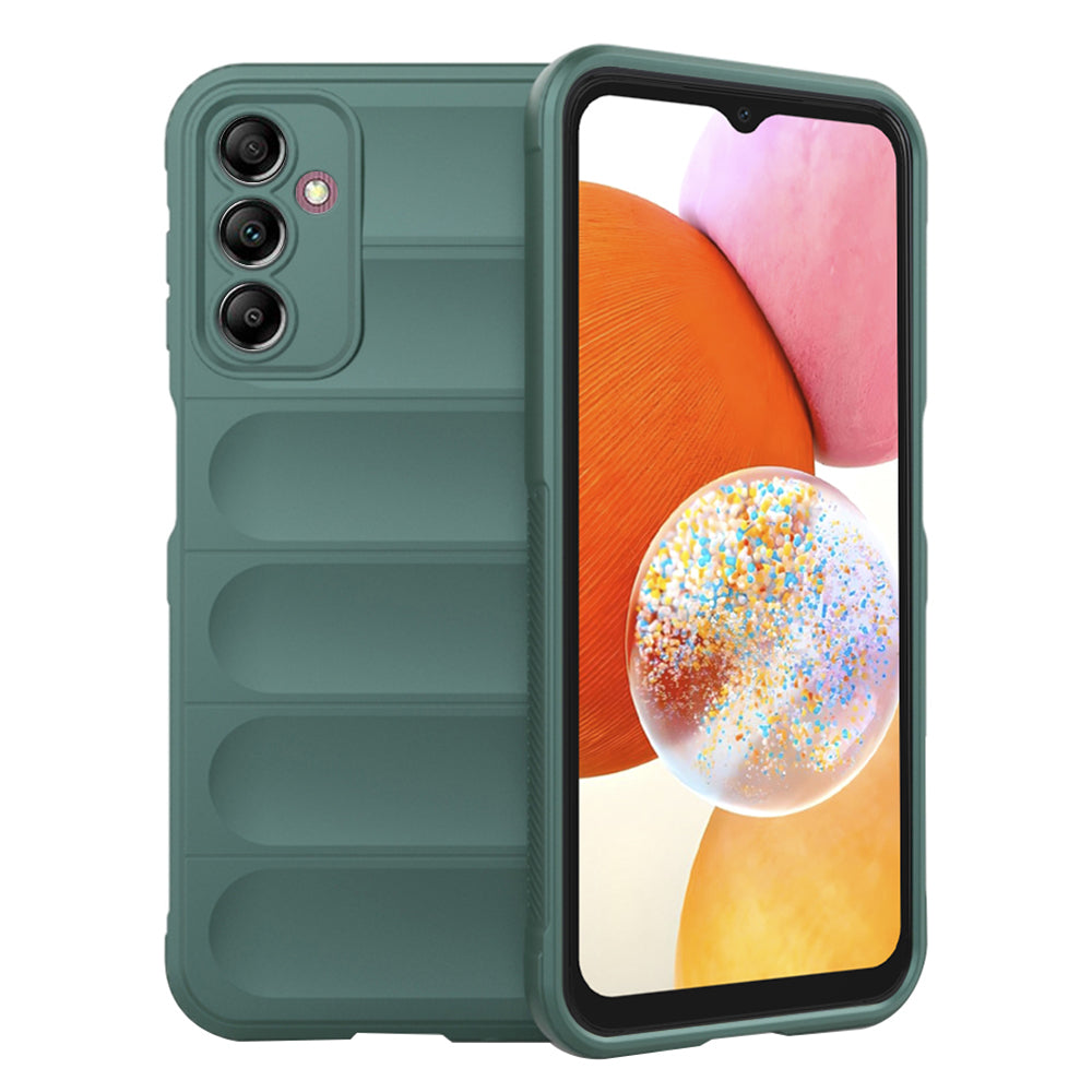Funda para Samsung Galaxy A14 A145 / A14 5G A146, Techsuit, Magic Shield, Verde