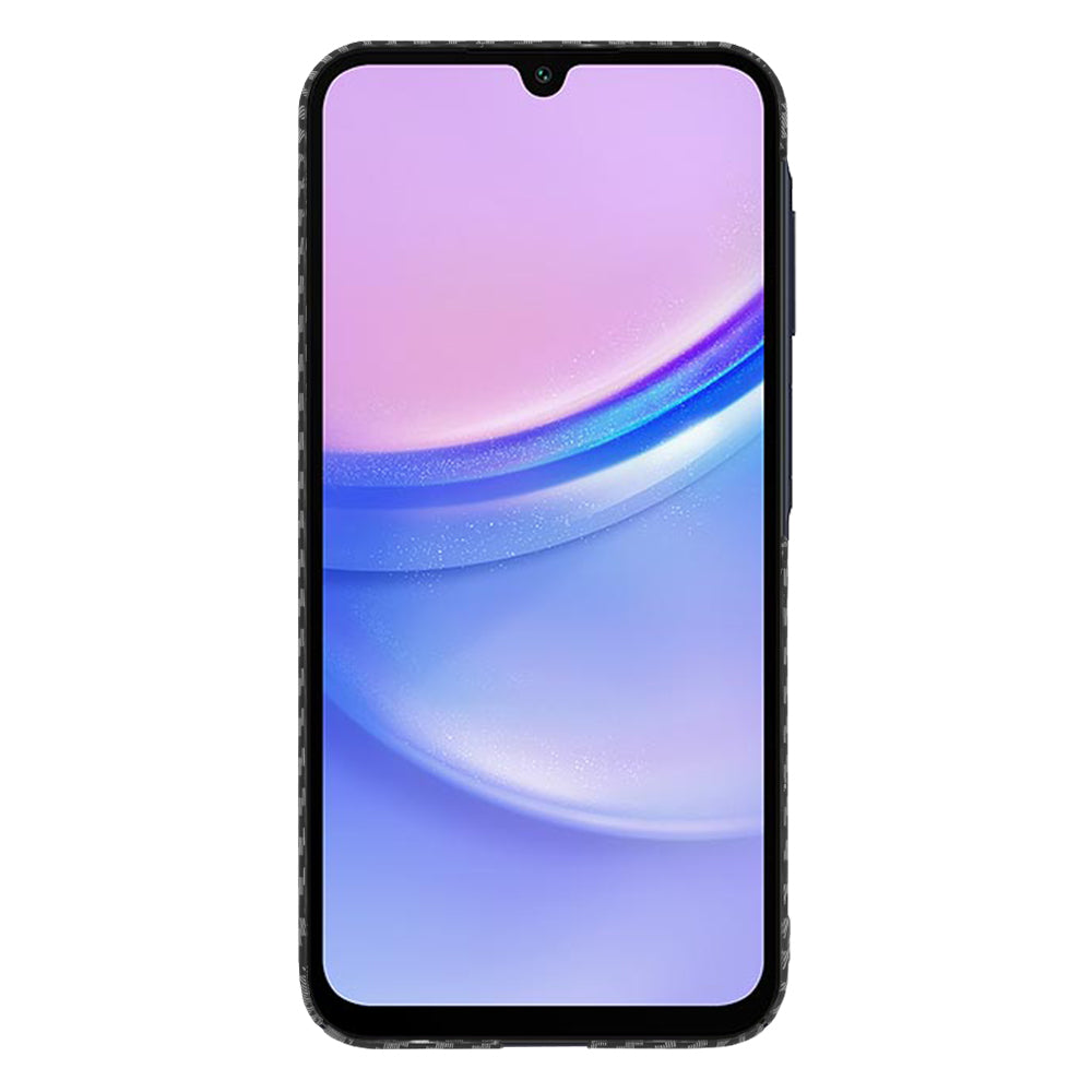 Funda para Samsung Galaxy A15 5G A156 / A15 A155, Techsuit, Carbonite FiberShell, Negra