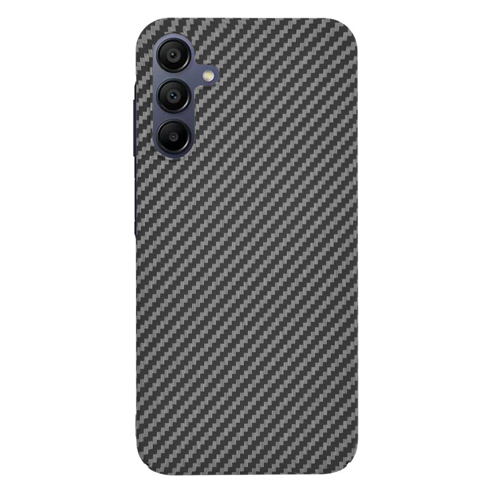 Funda para Samsung Galaxy A15 5G A156 / A15 A155, Techsuit, Carbonite FiberShell, Negra